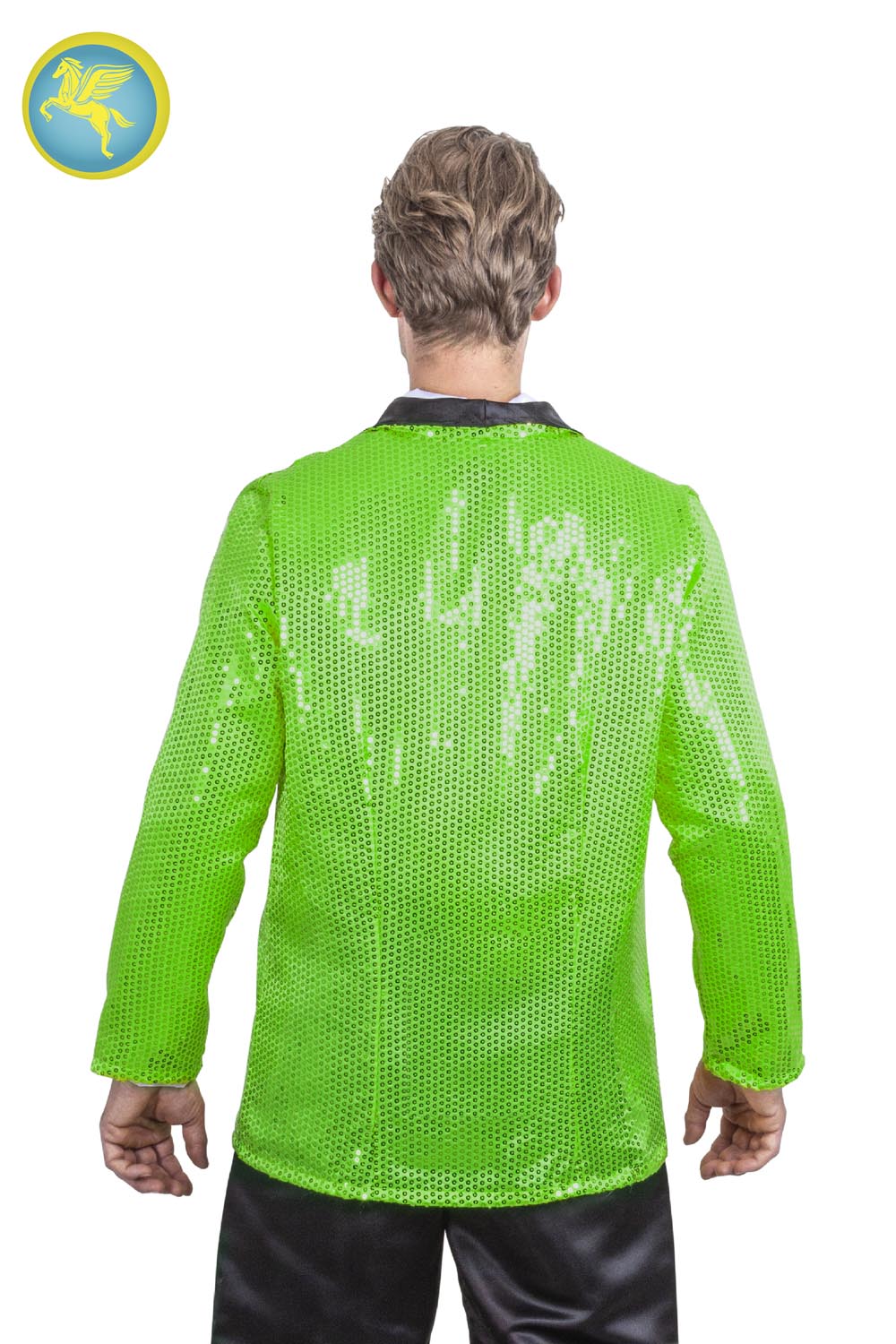 GIACCA  PAILLETTES VERDE